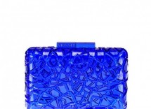 clutch a scrigno blu elettrico