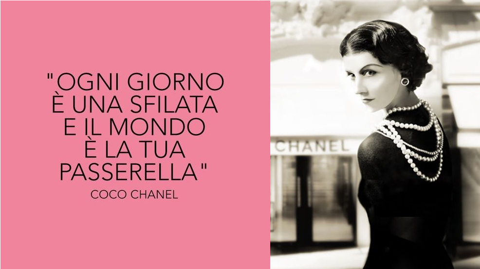 Coco Chanel frasi citazioni aforismi stile vita  Amica