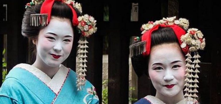 tutorial trucco da geisha