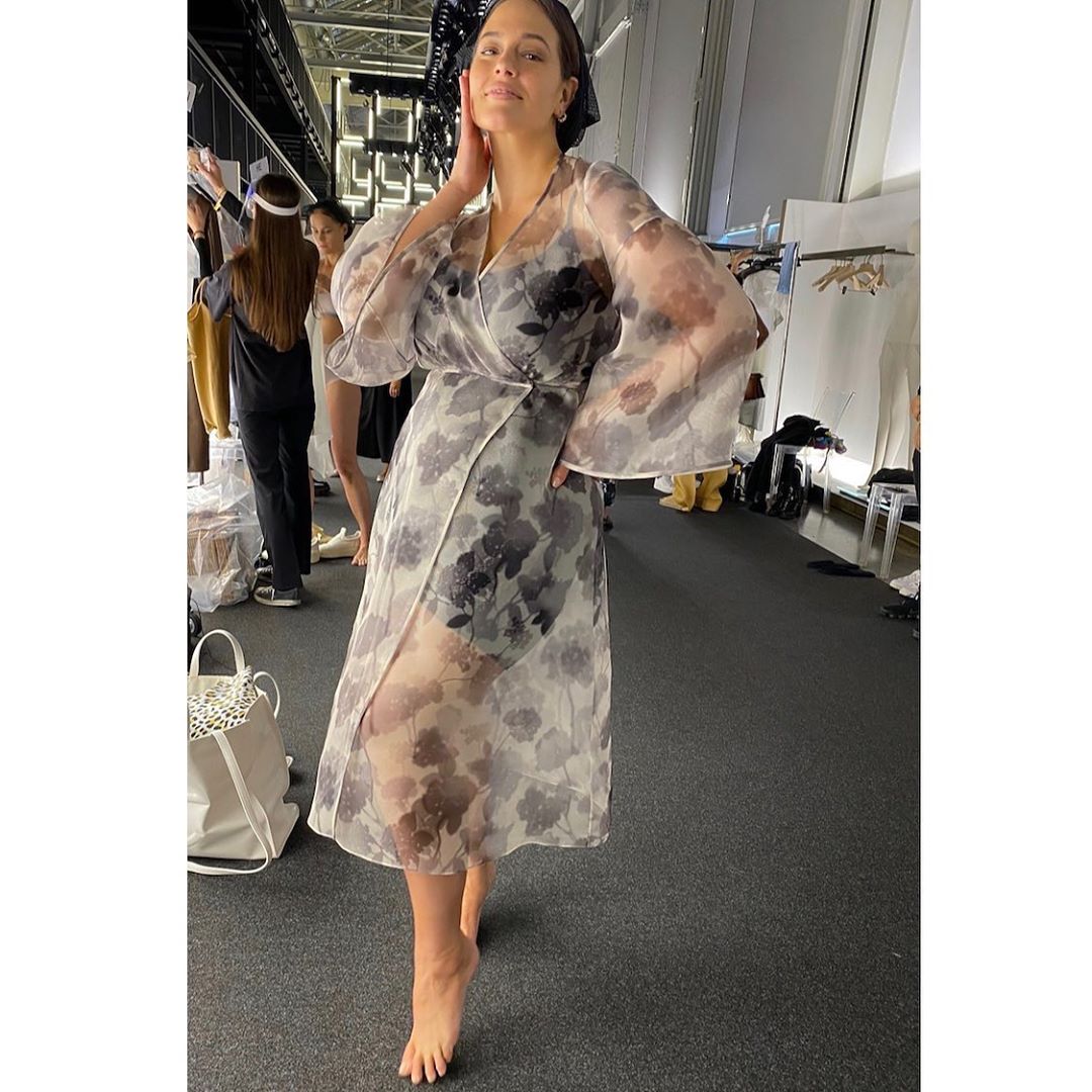 Ashley Graham Milano Fashion Week 