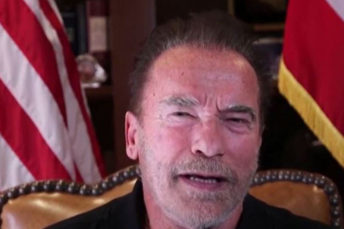 arnold schwarzenegger discorso