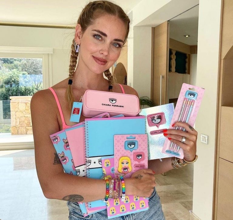 chiara ferragni linea scuola