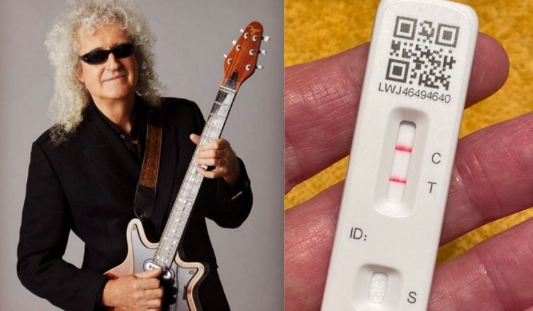 Covid Brian May positivo