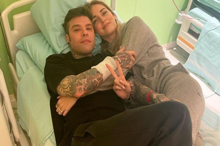 Fedez ospedale videochiamata figli