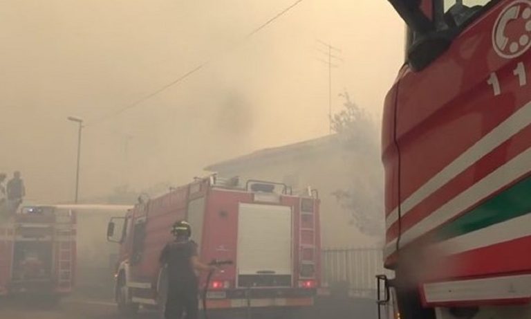 Vigili del Fuoco in azione