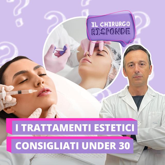 Trattamenti di medicina estetica under 30