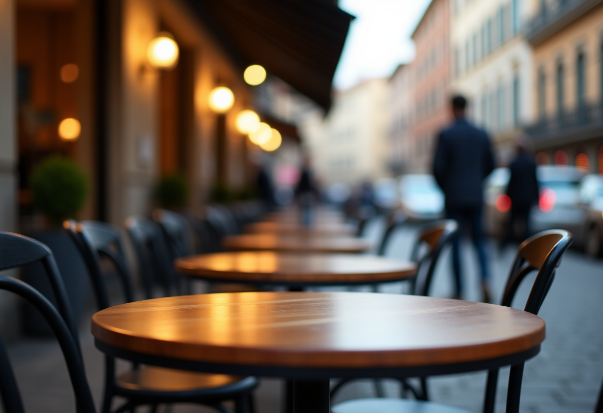 Alice Campello in un momento di convivialità a Milano