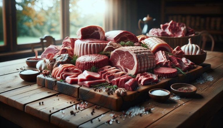 Immagine evocativa di carne cruda nei sogni