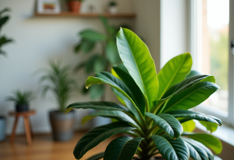 Zamioculcas, pianta d'appartamento ideale per donne moderne