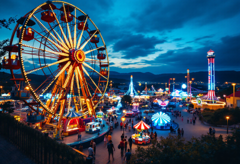 Giulio Beranek nella docu-serie I re del Luna Park