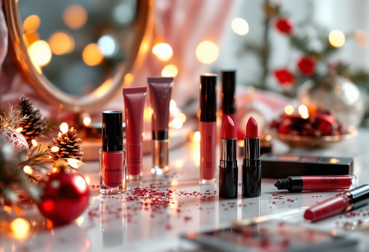 Trendy make up per le feste con colori vivaci e brillanti