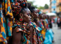 Sfilata di moda africana alla Swahili Fashion Week 2024