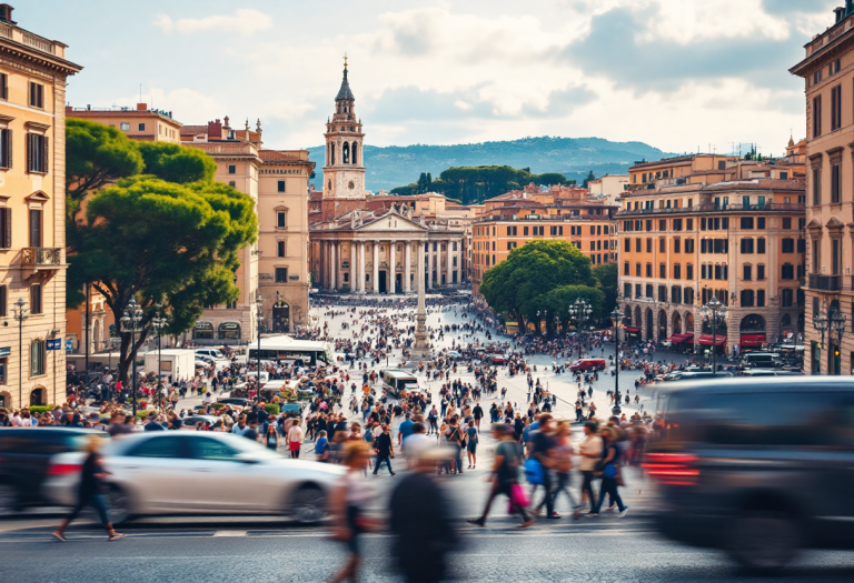 Sfilata di moda italiana a Roma con stilisti emergenti