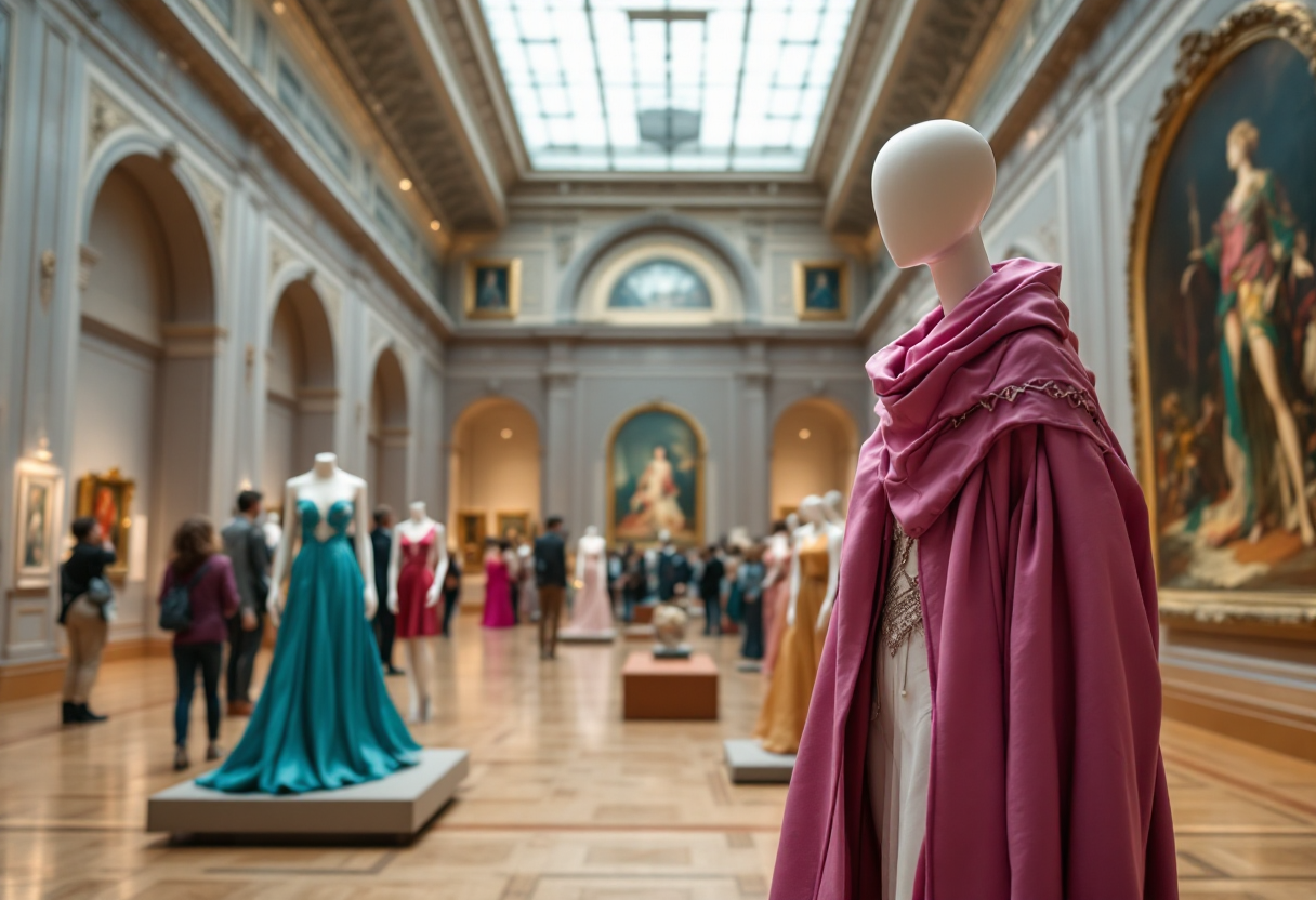 Un viaggio tra moda e arte al Louvre di Parigi