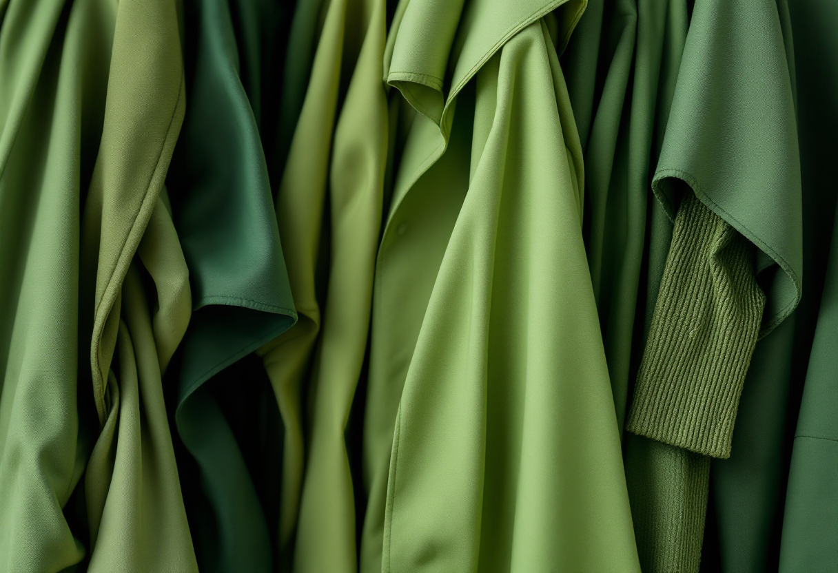 Tendenze moda: il verde come colore chiave per la primavera estate 2025