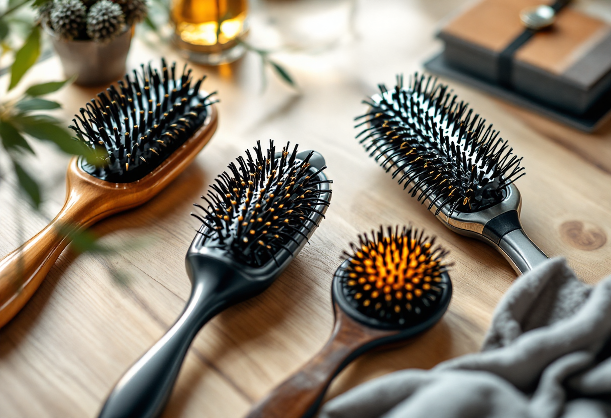 Guida alla pulizia delle spazzole per capelli