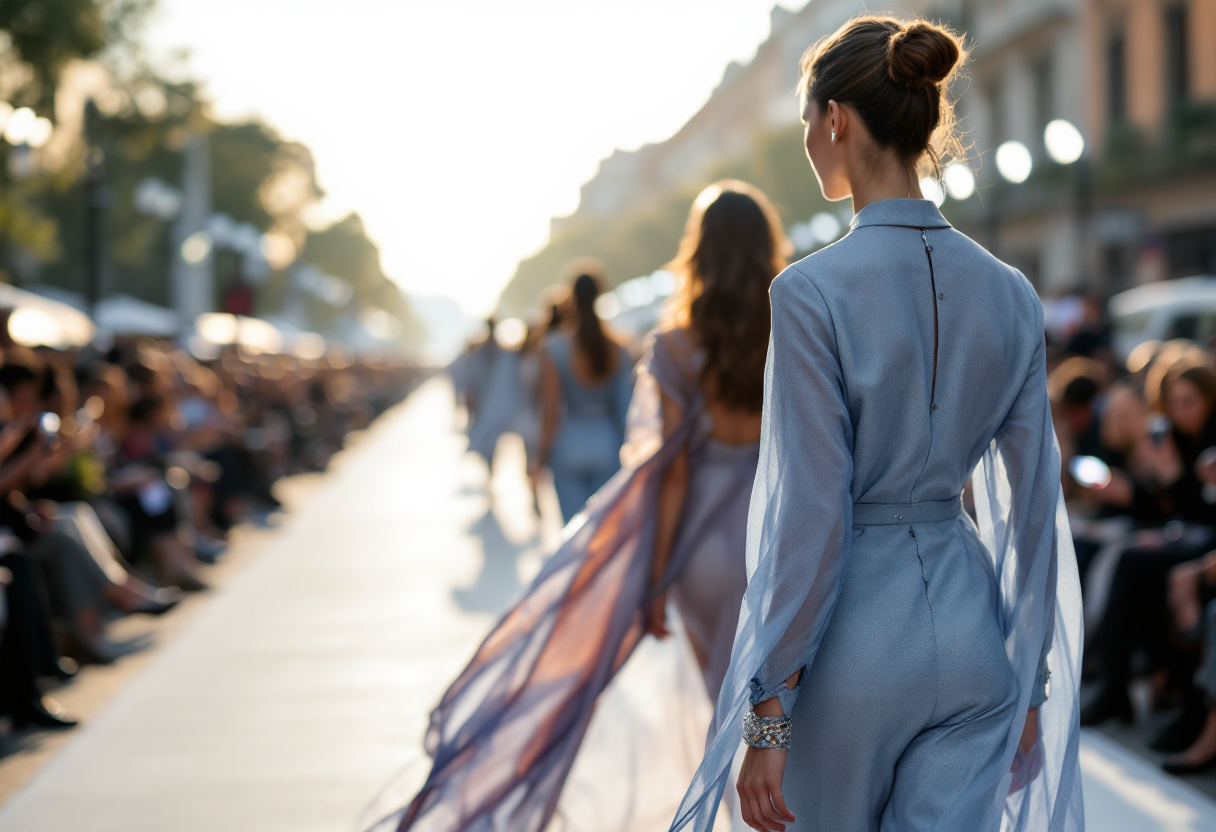 La bellezza di Keira Knightley alla Milano Fashion Week 2025