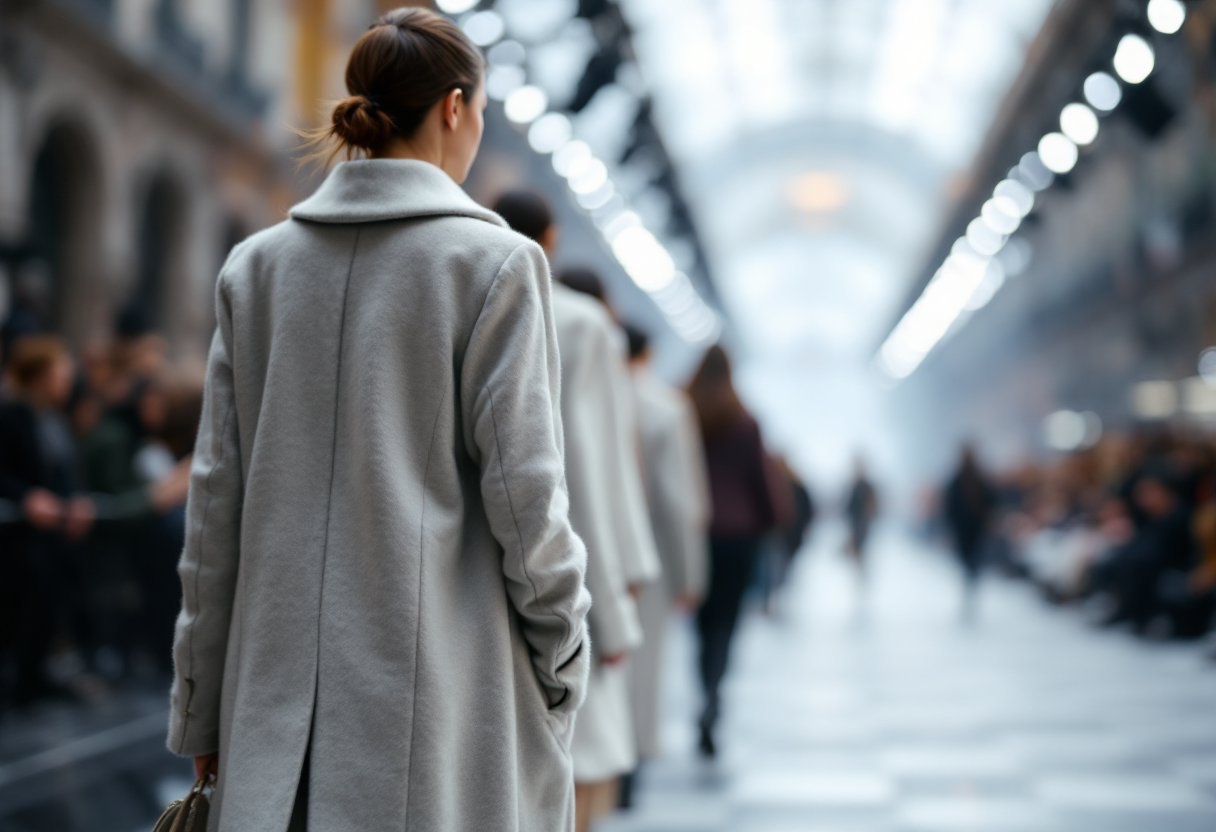 Il fascino di Vittoria Puccini alla Milano Fashion Week 2025